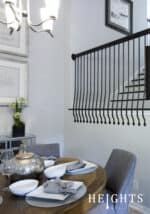 HFSTB16.6.16 Angular Wall Mount Iron Baluster Heights - Image 3
