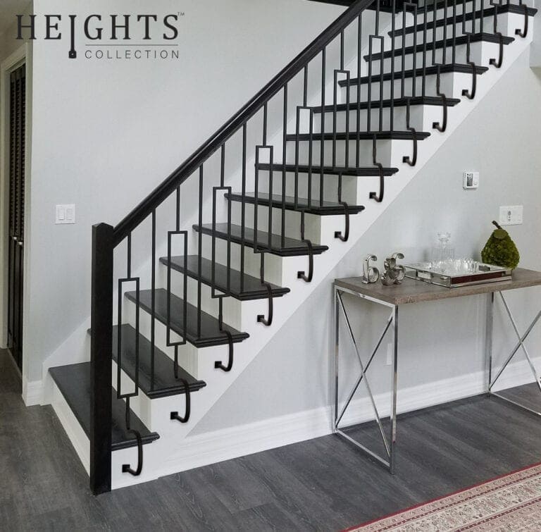 How are balusters attached to the wall?