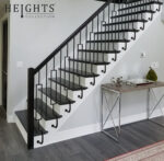 How are balusters attached to the wall?