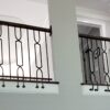 16.6.19-Harmony-GALLERY-LOGO Heights collection wall mount iron balusters on a staircase