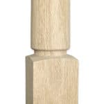 3045 - 3" x 60" Wooden Newel Post - Post to Post - Röhe - Image 4