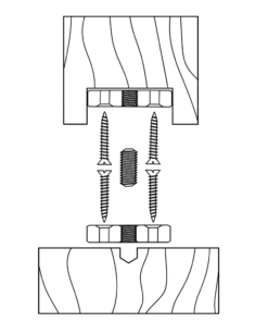 S-3007 Flush Newel Post Anchoring System