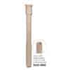 ForestKraft 4400 small modern box newel post with base sleeve
