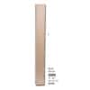 ForestKraft 5000 large blank newel post, 5-1/2 inches square x 56 inches