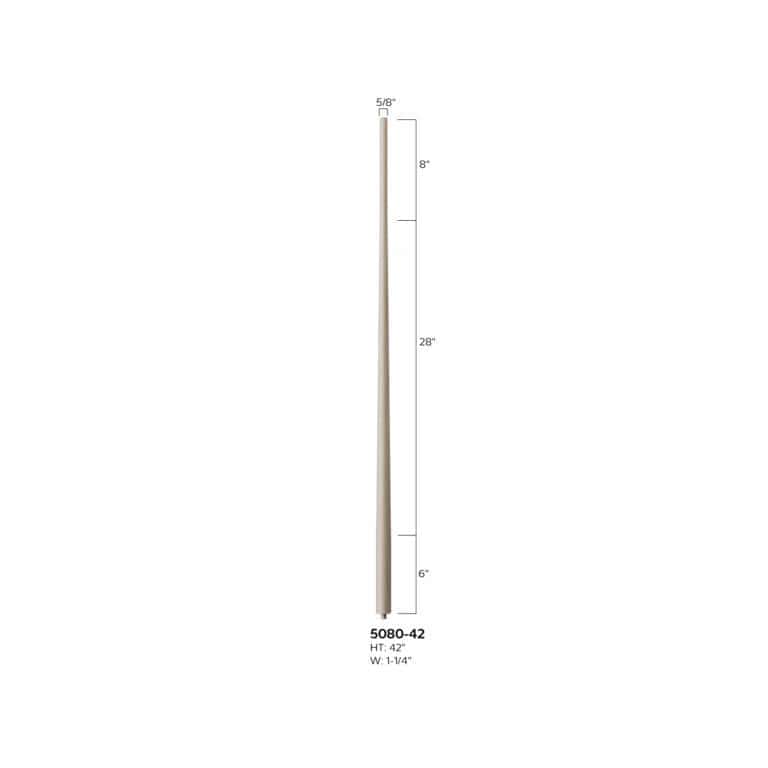 5080-42-scaled-1.jpg 5080-42 1-1/4 in x 42 in round to round baluster Skandi
