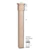 5400 large 5-1/2 inch modern box newel post, poplar