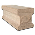 6284 modern wood handrail