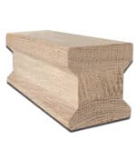 6284 modern wood handrail