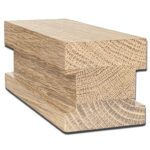 6484 modern wood handrail