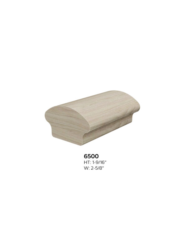 6500 Wooden Handrail - 1-9/16" x 2-5/8"