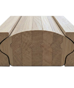 6500 Bending Wooden Handrail - 1-9/16" x 2-5/8"