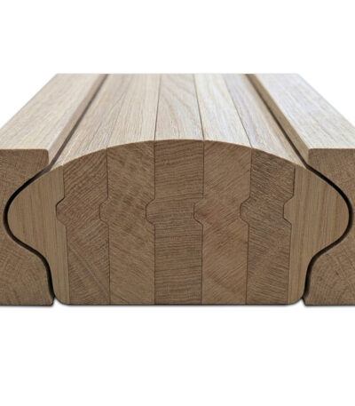 6500 Bending Wooden Handrail - 1-9/16" x 2-5/8"