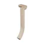 7471 - 2 Rise Left Hand Gooseneck Wood Handrail Fitting