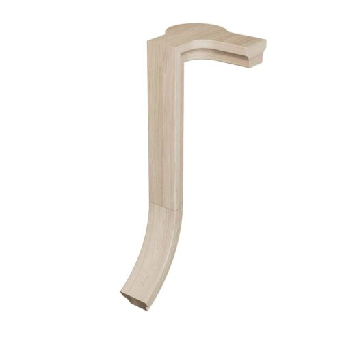 7486-1.jpg 7486 2-rise right gooseneck with cap handrail fitting, 6084 series
