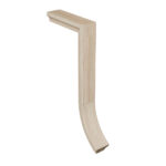 7499 - 2 Rise Straight Gooseneck Handrail Fitting - 6084 Series