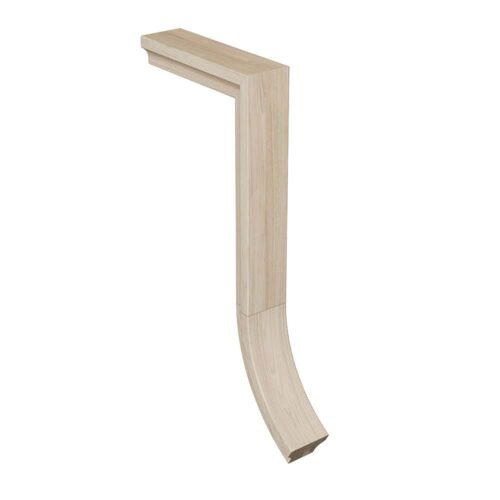 7499-1.jpg 7499 2-rise straight gooseneck handrail fitting, 6084 series