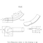7510 Start Easing with Cap Handrail Fitting - 6500 Series - Image 2