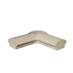 7521 Level Quarter Turn with Cap Handrail Fitting - 6500 Series