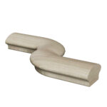 7522-L Left S-Turn Handrail Fitting - 6500 Series