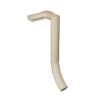 7581 - 2 Rise Left Gooseneck with Cap Handrail Fitting - 6500 Series