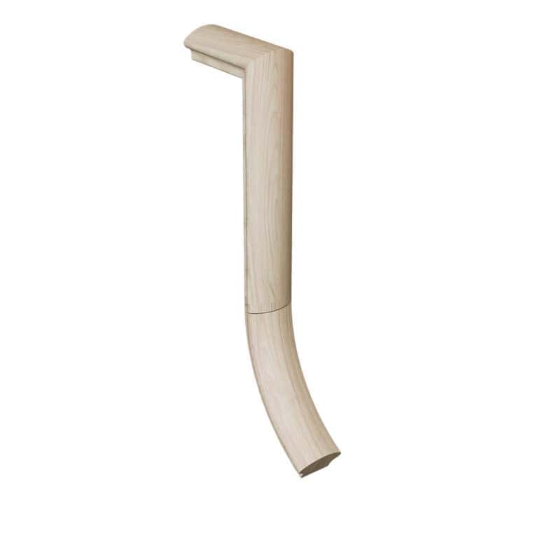 Gooseneck Handrail Fittings for Staircase Transitions