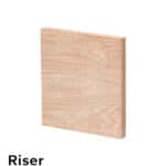 Modern Tread Cap Riser