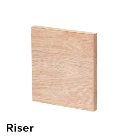 Modern Tread Cap Riser