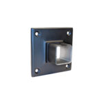 Wall Mount Flange for Square Rail – 40 x 40 x 2 mm - Image 4
