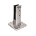 AX50.001.000.B.SP - 1/2" Glass Spigot - Small Floor Mount Profile