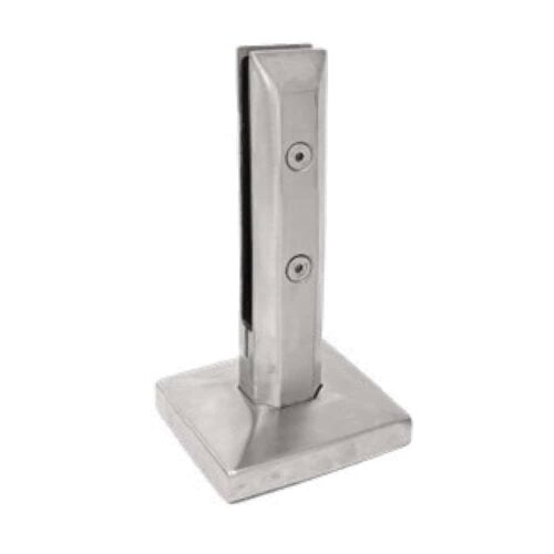 AX50.002 large floor mount glass spigot, stainless steel