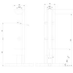 AX50.002.000.B.SP - 1/2" Glass Spigot - Large Floor Mount Profile - Image 3