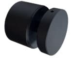 Round Glass Standoff – Fits 8 to 18 mm glass – Satin Black