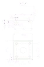 4000-CAP-S Chamfered Cap with Stem - 3-1/4" Satin Black - Image 6