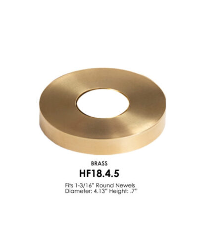 HF18.4.5 – Brass Newel Flange Cover