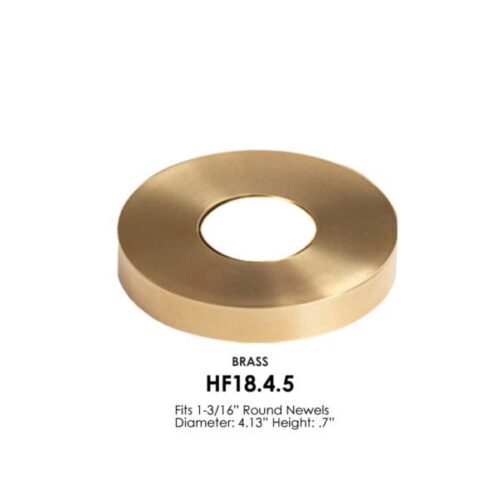 HF18.4.5 – Brass Newel Flange Cover