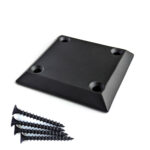 4000-CAP-C Chamfered Cap - 3-1/4" Satin Black