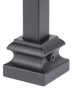 House of Forgings 16.3.19 Level Base Shoe with Set Screw with baluster example