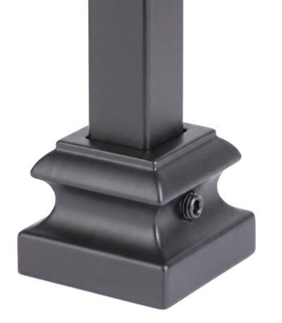House of Forgings 16.3.19 Level Base Shoe with Set Screw with baluster example