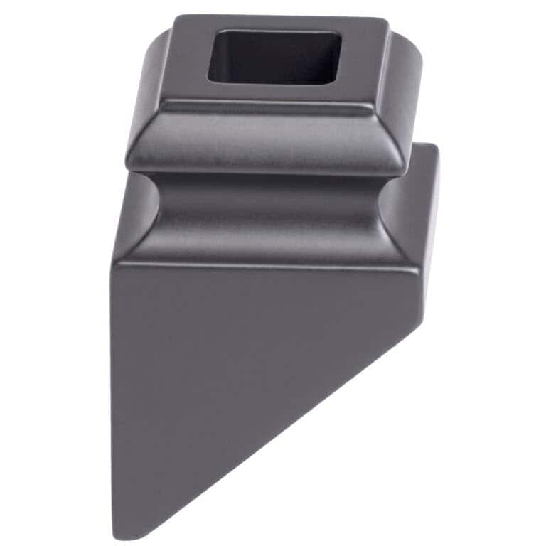 House of Forgings 16.3.2 Angled Base Shoe for 1/2" Sq. Iron Balusters