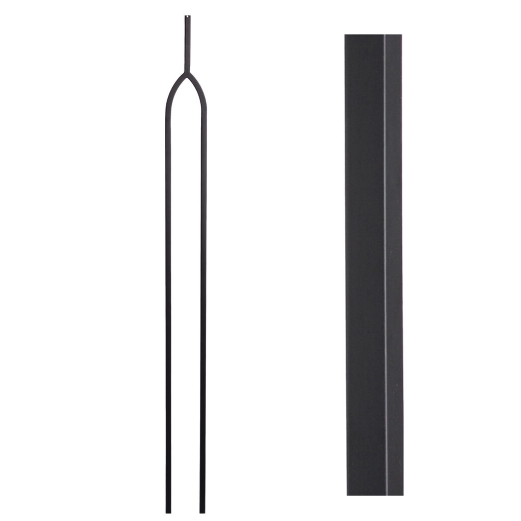 16.6.10 Arch Iron Baluster for Stairs