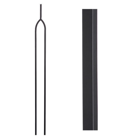16.6.10 Arch Iron Baluster for Stairs