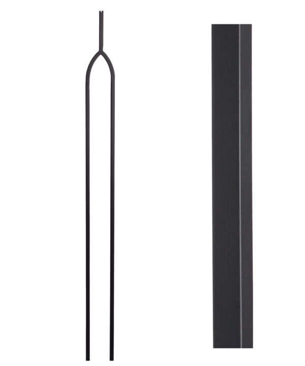 16.6.10 Arch Iron Baluster for Stairs