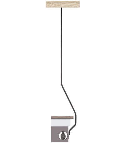 HFSTB16.6.16 - Angular Wall Mount Iron Baluster