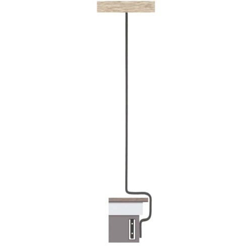 HFSTB16.6.17 - Squared Wall Mount Iron Baluster