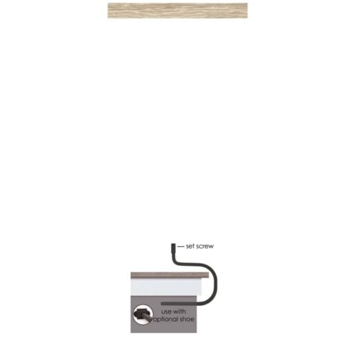 HFSTB16.6.19 - Universal Wall Mount Iron Baluster Base