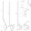 Heights collection wall mount iron baluster technical drawings