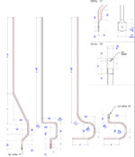 HFSTB16.6.19 Universal Wall Mount Iron Baluster Base Heights - Image 4