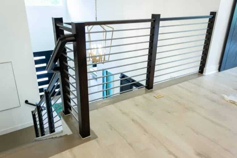 Horizontal Bar Stair Remodel