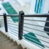 Horizontal Bar Stair Remodel