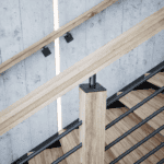 3004 - Modern Handrail Bracket